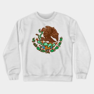 Mexican eagle - code of arms Crewneck Sweatshirt